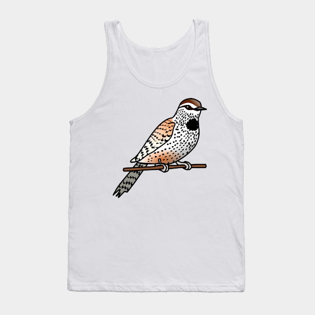 Cactus Wren Tank Top by denip